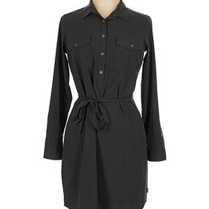 Eddie Bauer Tall XXL Black Long Sleeve Departure Dress